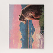 Grizzlybären Puzzle (Vertikal)