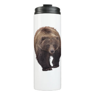Grizzlybären-Thermaltumbler Thermosbecher