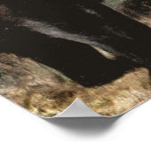 Grizzlybären von CE Swan, Vintage Waldtiere Poster (Ecke)