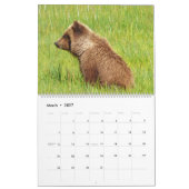 Grizzlybärenkalender Kalender (Mär 2027)