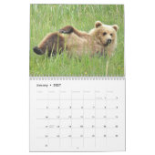 Grizzlybärjunge von Alaska-Kalender Kalender (Jan 2027)