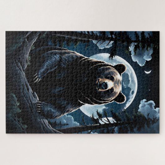 Grizzlybärwald Puzzle (Horizontal)