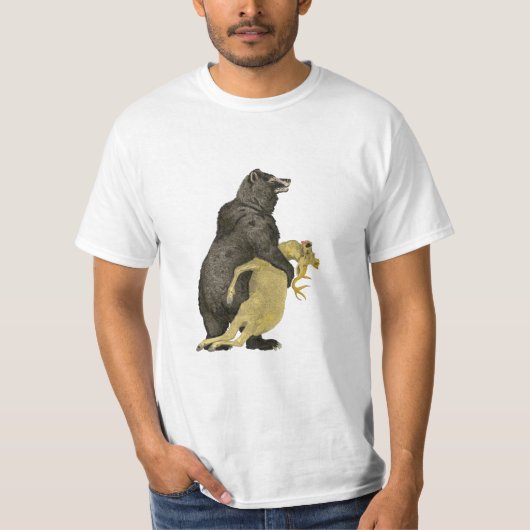 grizzlydinner zazzle klar T-Shirt (Vorderseite)