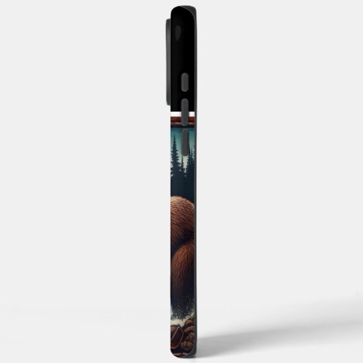 Grizzlyfest am Wasserfall Case-Mate iPhone Hülle (Rückseite / Links)