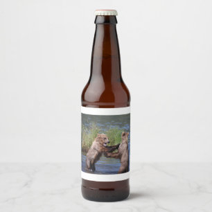 Grizzy 5 bierflaschenetikett