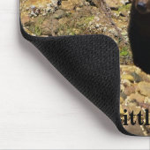 Grizzy Bären Cub Wildlife Supporter Mousepad (Ecke)