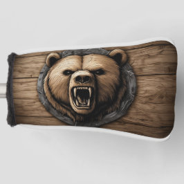 Grizzy Bear Golf Club Cover Golf Headcover