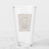 Grizzy Bear Preppers Club Glas (Rückseite)