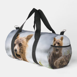 Grizzy Cubs suchen nach ihrer Mutter Duffle Bag