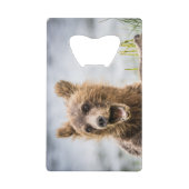 Grizzy Cubs suchen nach ihrer Mutter Geldbeutel Flaschenöffner (Vorderseite)