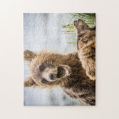 Grizzy Cubs suchen nach ihrer Mutter Puzzle (Vertikal)