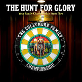 Grizzy-Overlay-Design Dartscheibe