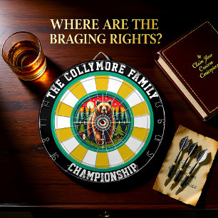 Grizzy-Overlay-Design Dartscheibe