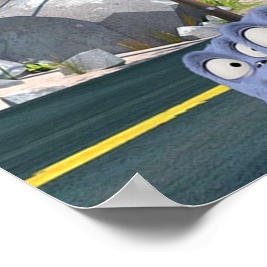 Grizzy und Lemmings Poster (Ecke)