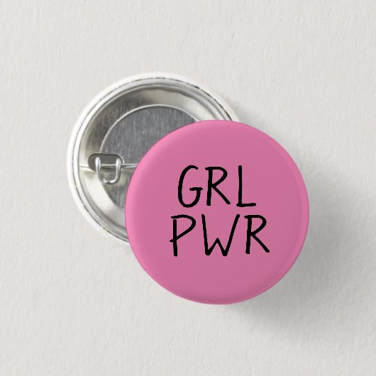 GRL PWR | Abzeichen Button (Vorne & Hinten)
