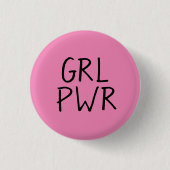 GRL PWR | Abzeichen Button (Vorderseite)