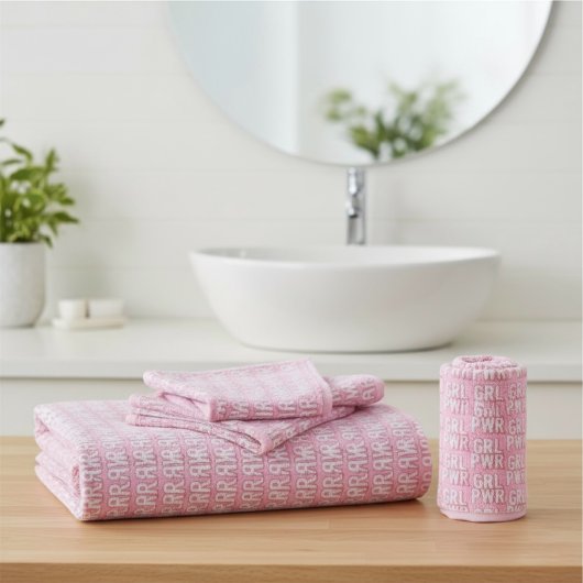 GRL PWR BADHANDTUCH SET
