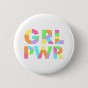 GRL PWR bunt Button