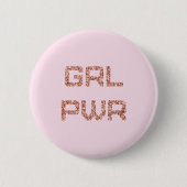 GRL PWR - BUTTON (Vorderseite)