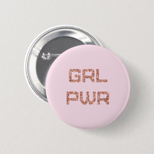GRL PWR - BUTTON (Vorne & Hinten)
