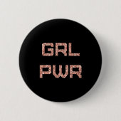 GRL PWR - BUTTON (Vorderseite)