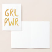 GRL PWR FOLIENKARTE (Anzeige)