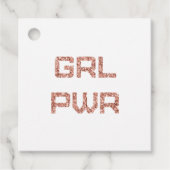 GRL PWR - GESCHENKANHÄNGER (Vorderseite)