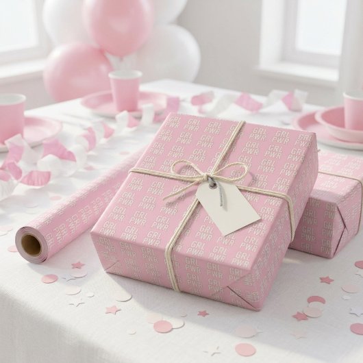 GRL PWR GESCHENKPAPIER