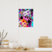 GRL PWR - Girl-Power Poster (Küche)