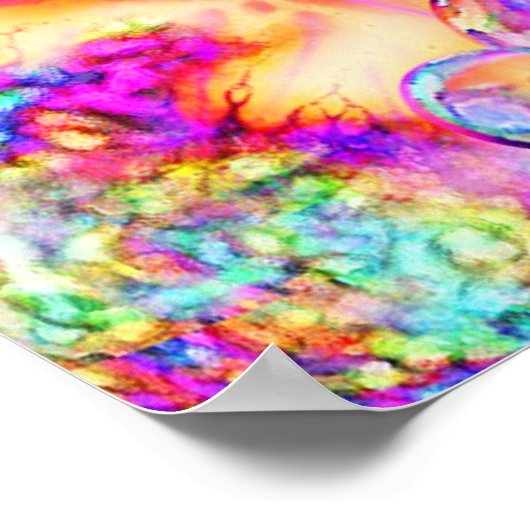 GRL PWR - Girl-Power Poster (Ecke)