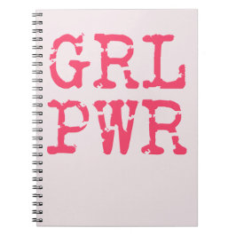 GRL PWR (girlpower Notebook) Notizblock