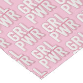 GRL PWR GROßER TISCHLÄUFER (Ecke)