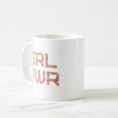 GRL PWR - KAFFEETASSE (Vorderseite Links)
