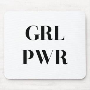 GRL PWR MOUSEPAD