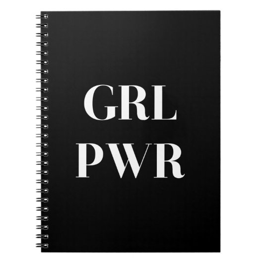 GRL PWR NOTIZBLOCK (Vorderseite)