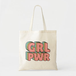 GRL PWR Pastel Tragetasche