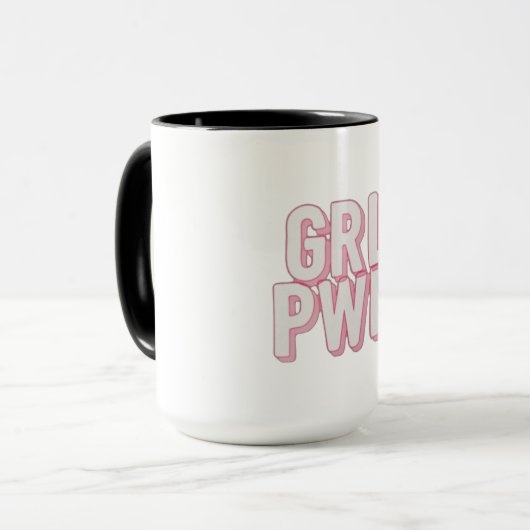 GRL PWR TASSE (Vorderseite Links)