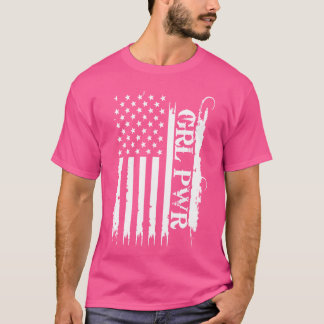 GRL PWR United Staaten beklagt US-Flagge T-Shirt