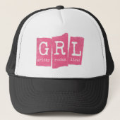 GRL Trucker Truckerkappe (Vorderseite)