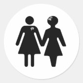 GRLZ RUNDER AUFKLEBER (Vorderseite)