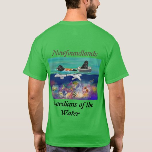 GRNC Wassertest landet je 2024 T-Shirt (Rückseite)