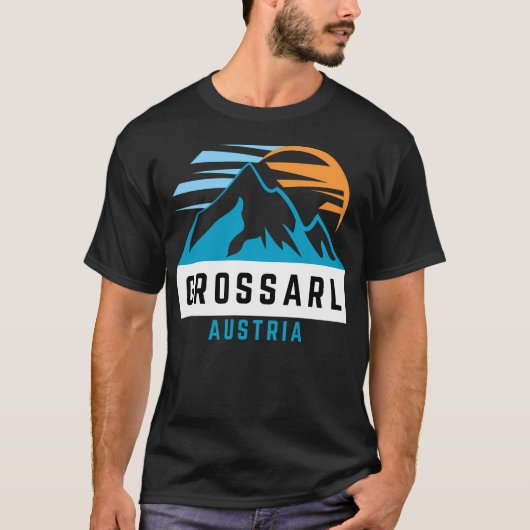 Groarl - Österreich - Schnee und Snowboard T-Shirt (Vorderseite)