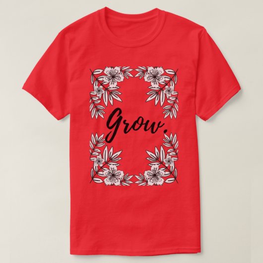 Grob gedruckte Grafik T-Shirt (Design vorne)
