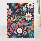 Grob in Starlight Grußkarte Karte (Vorderseite)