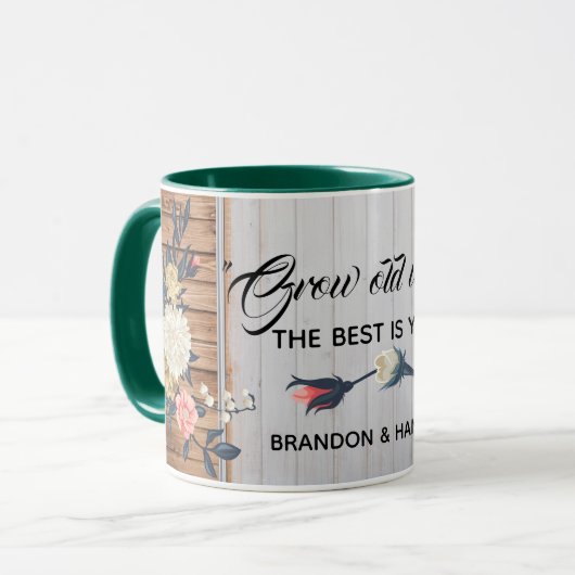 Grob werden mit meinem Western Tasse (Vorderseite Links)