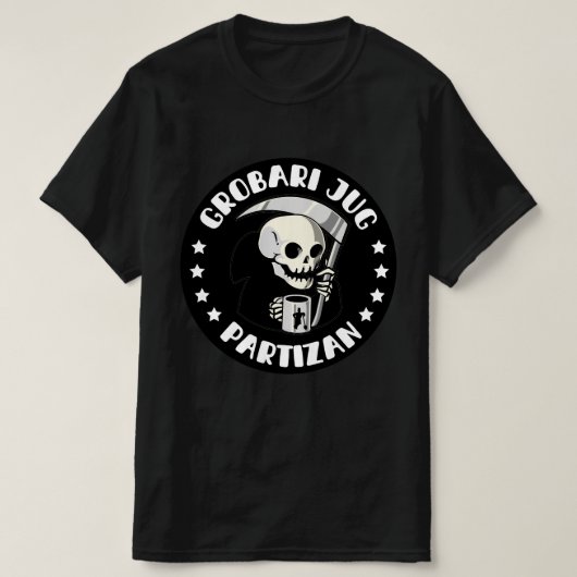 Grobari Jug Partizan T-Shirt (Design vorne)