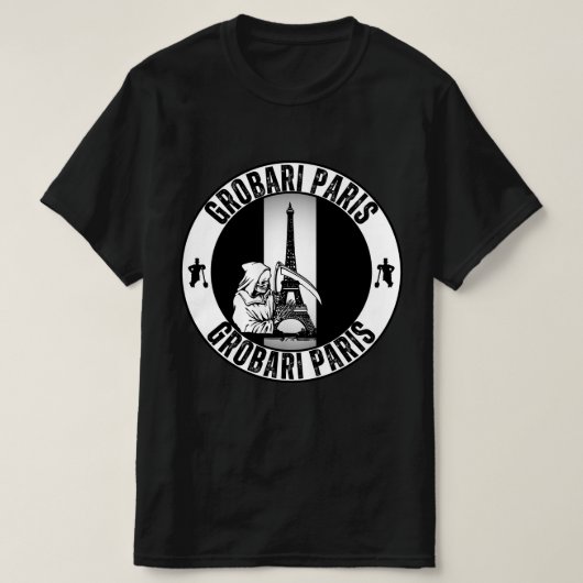 Grobari Paris Francuska Ajfel T-Shirt (Design vorne)