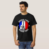 Grobari Paris Francuska T-Shirt (Vorne ganz)