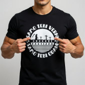 Grobari Partizan Crno Beli  T-Shirt