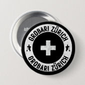 Grobari Zürich Button (Vorne & Hinten)